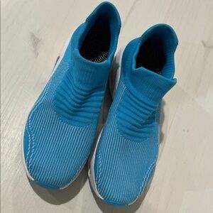 NWOT Women’s Blue Slip-On Sneakers